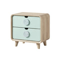 **Commode en bois avec tiroirs mint, design moderne et épuré**