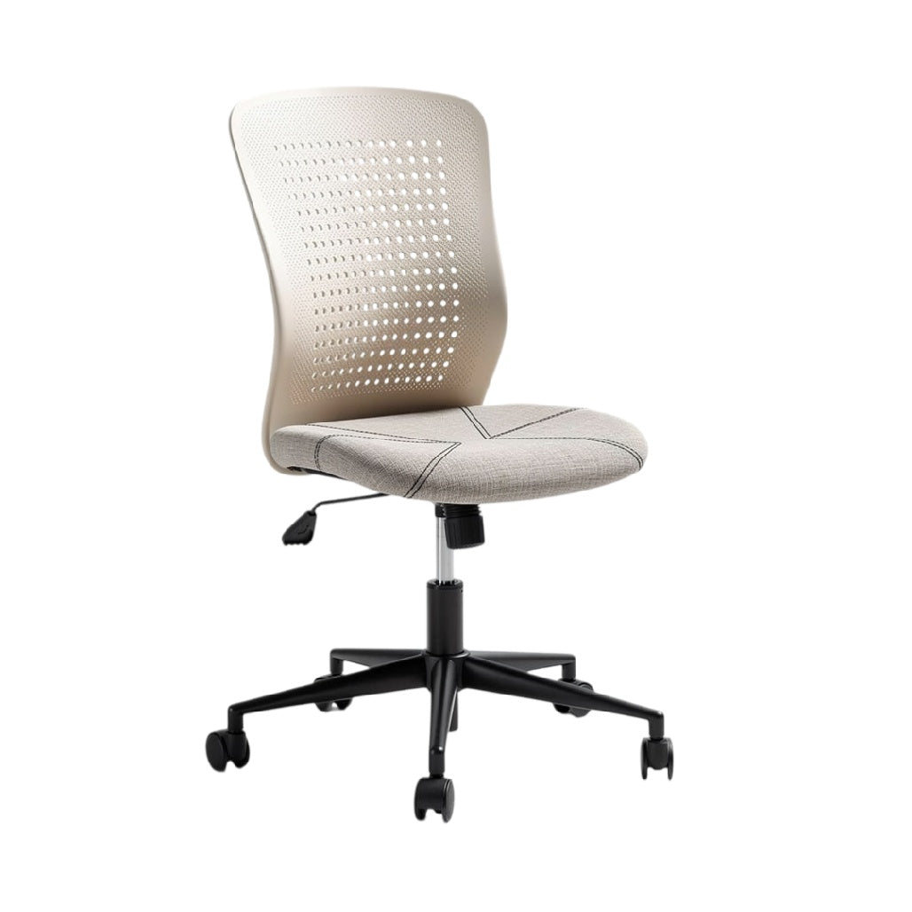 **Chaise de bureau ergonomique avec dossier en maille et réglage de hauteur**